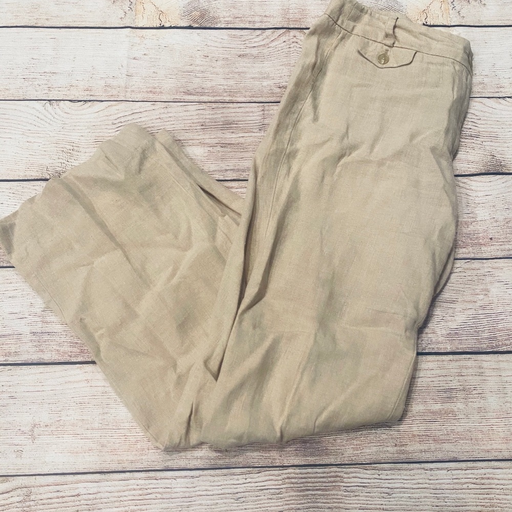 LOFT ‘Kate’ Linen Trouser - Picture 2 of 10